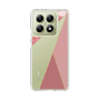 スリムプロテクションケース［ マーブルトライアングルパレット - Pink ］