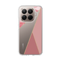 スリムプロテクションケース［ マーブルトライアングルパレット - Pink ］