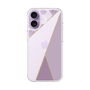 スリムプロテクションケース［ マーブルトライアングルパレット - Purple ］