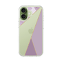 スリムプロテクションケース［ マーブルトライアングルパレット - Purple ］