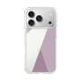 スリムプロテクションケース［ マーブルトライアングルパレット - Purple ］
