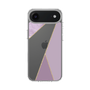 スリムプロテクションケース［ マーブルトライアングルパレット - Purple ］