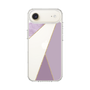 スリムプロテクションケース［ マーブルトライアングルパレット - Purple ］