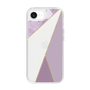 スリムプロテクションケース［ マーブルトライアングルパレット - Purple ］