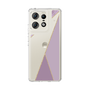 スリムプロテクションケース［ マーブルトライアングルパレット - Purple ］