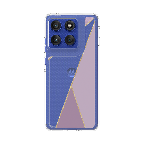 スリムプロテクションケース［ マーブルトライアングルパレット - Purple ］