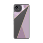 スリムプロテクションケース［ マーブルトライアングルパレット - Purple ］