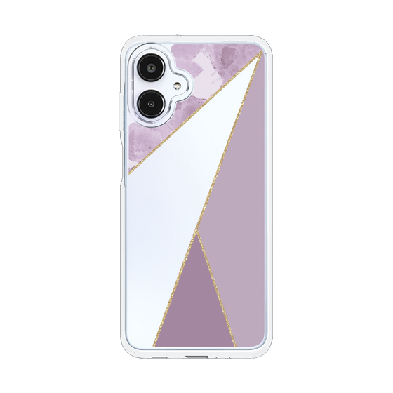 スリムプロテクションケース［ マーブルトライアングルパレット - Purple ］