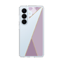 スリムプロテクションケース［ マーブルトライアングルパレット - Purple ］