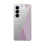 スリムプロテクションケース［ マーブルトライアングルパレット - Purple ］