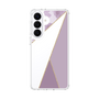 スリムプロテクションケース［ マーブルトライアングルパレット - Purple ］
