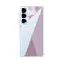 スリムプロテクションケース［ マーブルトライアングルパレット - Purple ］