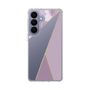 スリムプロテクションケース［ マーブルトライアングルパレット - Purple ］