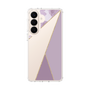 スリムプロテクションケース［ マーブルトライアングルパレット - Purple ］