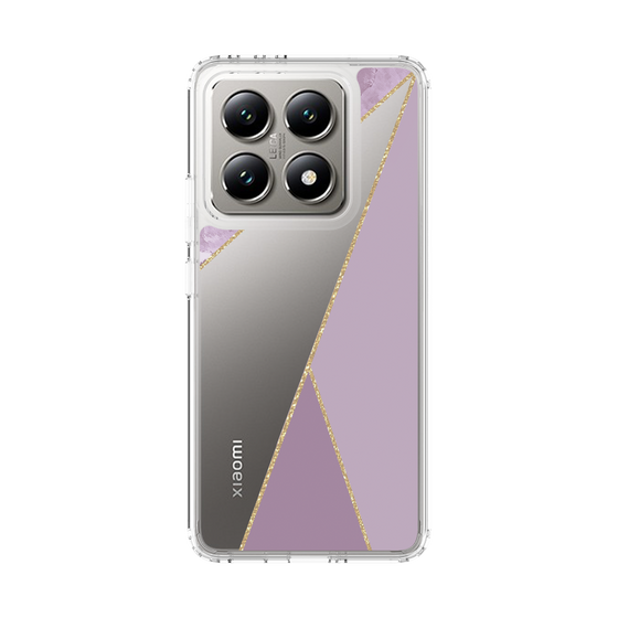 スリムプロテクションケース［ マーブルトライアングルパレット - Purple ］
