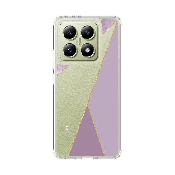 スリムプロテクションケース［ マーブルトライアングルパレット - Purple ］