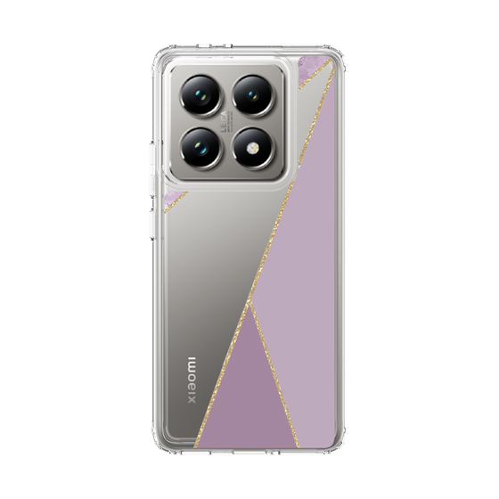スリムプロテクションケース［ マーブルトライアングルパレット - Purple ］