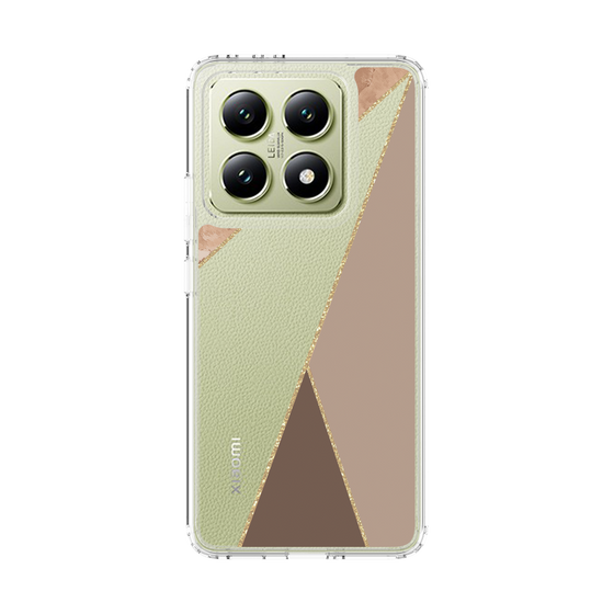 スリムプロテクションケース［ マーブルトライアングルパレット - Brown ］