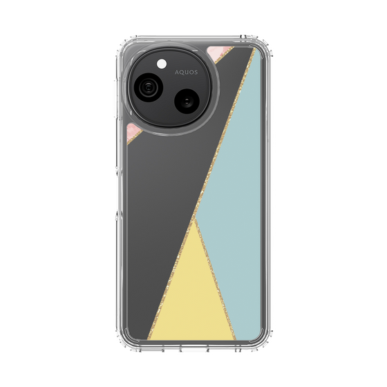 スリムプロテクションケース［ マーブルトライアングルパレット - Mix ］