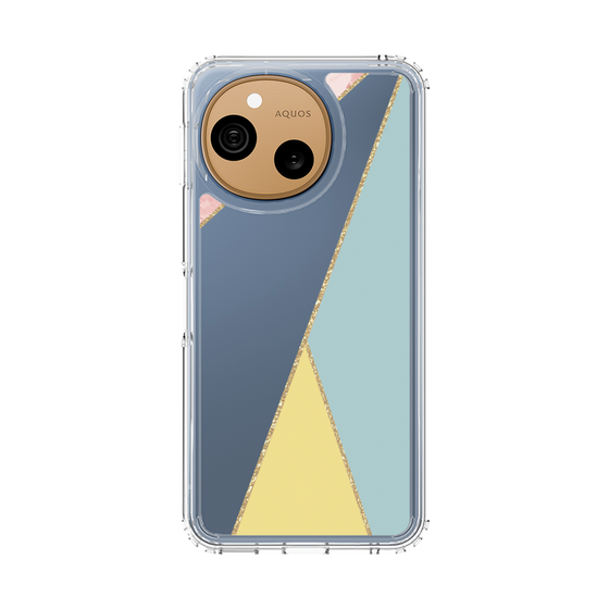 スリムプロテクションケース［ マーブルトライアングルパレット - Mix ］