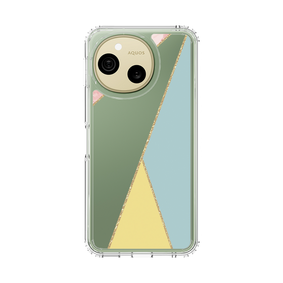 スリムプロテクションケース［ マーブルトライアングルパレット - Mix ］