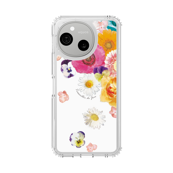 スリムプロテクションケース［ フラワーシャワー ］