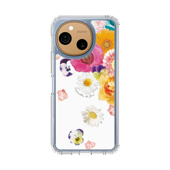 スリムプロテクションケース［ フラワーシャワー ］