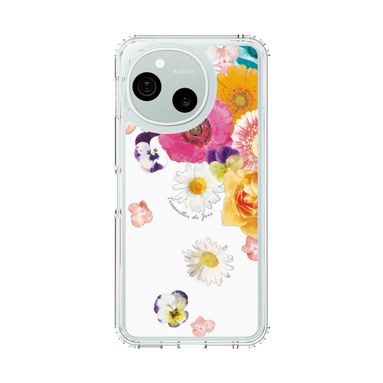 スリムプロテクションケース［ フラワーシャワー ］