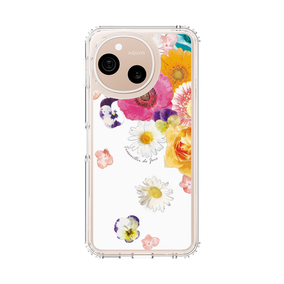 スリムプロテクションケース［ フラワーシャワー ］