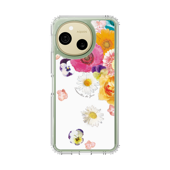 スリムプロテクションケース［ フラワーシャワー ］