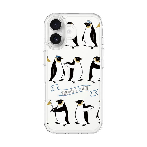 スリムプロテクションケース［ キュートペンギンマーチ ］