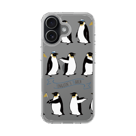スリムプロテクションケース［ キュートペンギンマーチ ］
