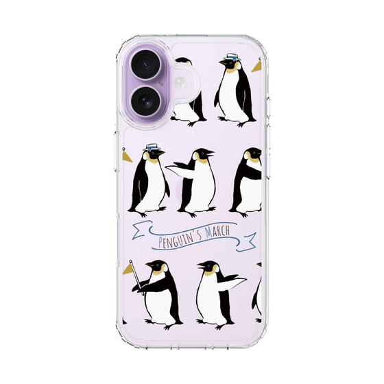 スリムプロテクションケース［ キュートペンギンマーチ ］