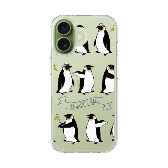 スリムプロテクションケース［ キュートペンギンマーチ ］