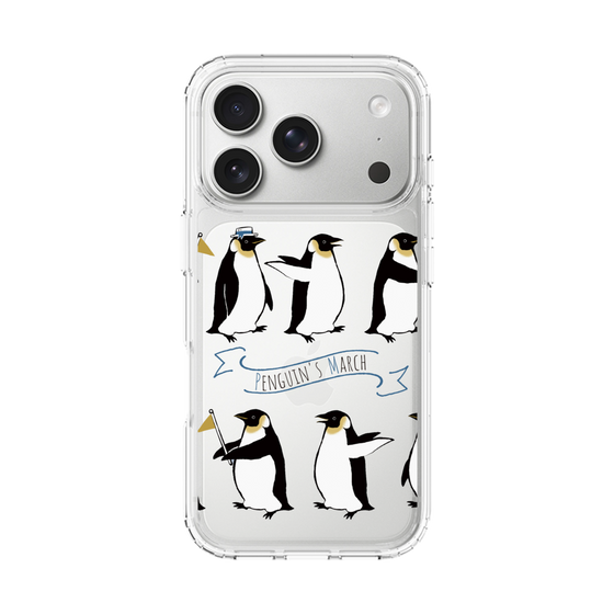 スリムプロテクションケース［ キュートペンギンマーチ ］