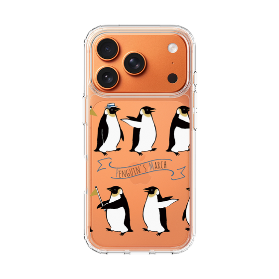 スリムプロテクションケース［ キュートペンギンマーチ ］