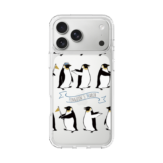 スリムプロテクションケース［ キュートペンギンマーチ ］