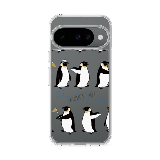 スリムプロテクションケース［ キュートペンギンマーチ ］