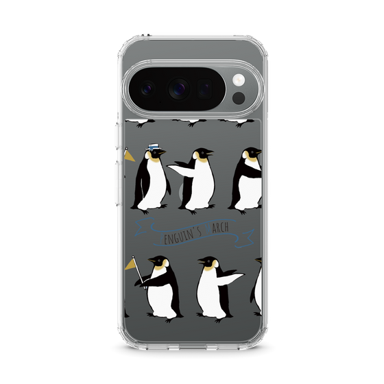 スリムプロテクションケース［ キュートペンギンマーチ ］
