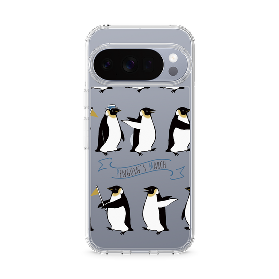 スリムプロテクションケース［ キュートペンギンマーチ ］
