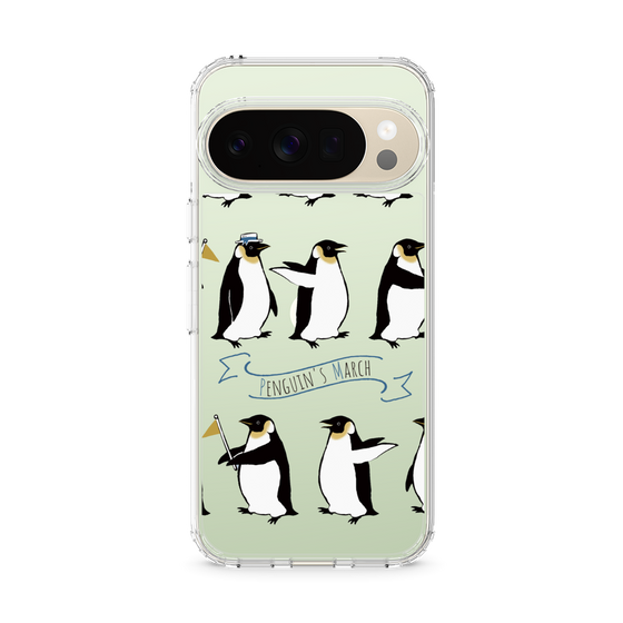 スリムプロテクションケース［ キュートペンギンマーチ ］