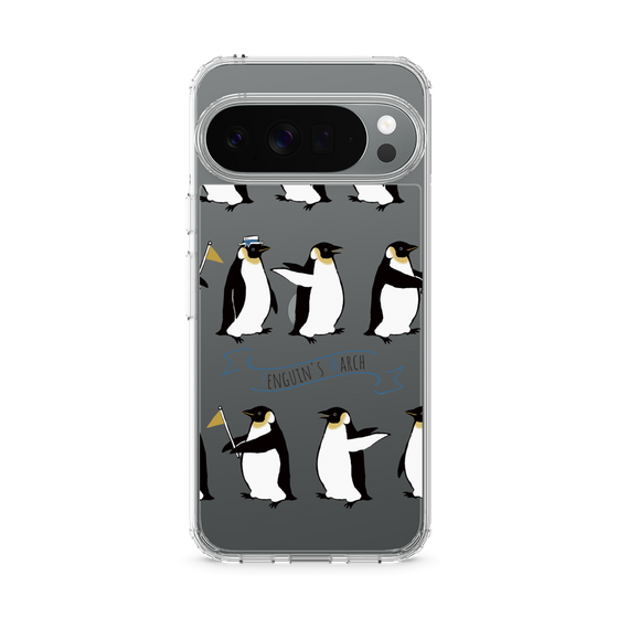 スリムプロテクションケース［ キュートペンギンマーチ ］