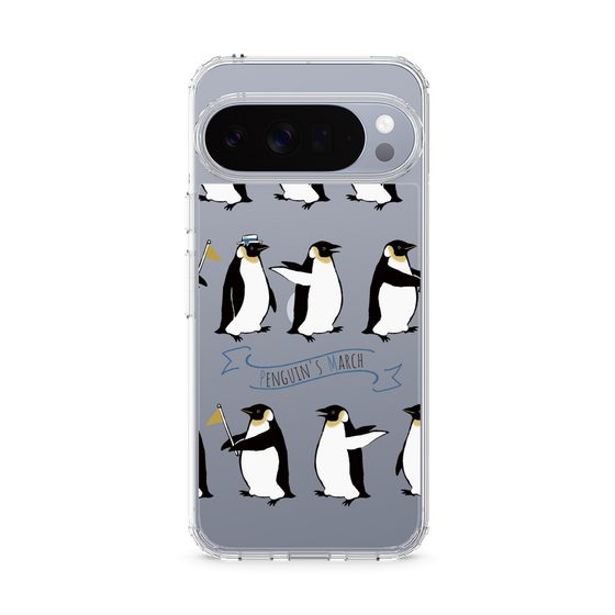 スリムプロテクションケース［ キュートペンギンマーチ ］