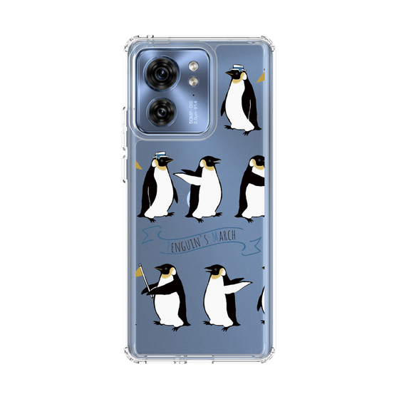 スリムプロテクションケース［ キュートペンギンマーチ ］