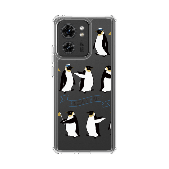 スリムプロテクションケース［ キュートペンギンマーチ ］