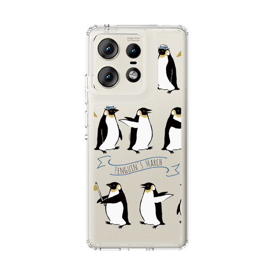 スリムプロテクションケース［ キュートペンギンマーチ ］