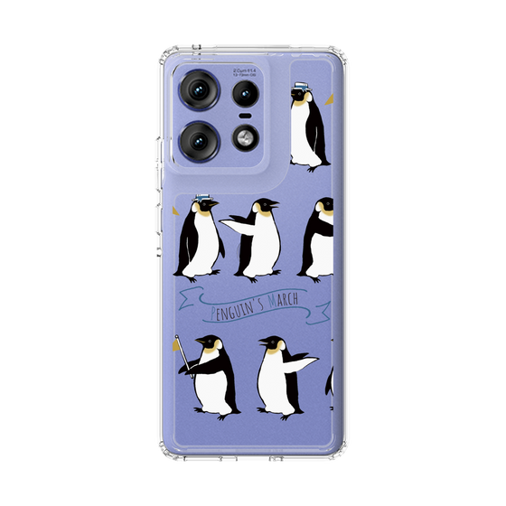 スリムプロテクションケース［ キュートペンギンマーチ ］