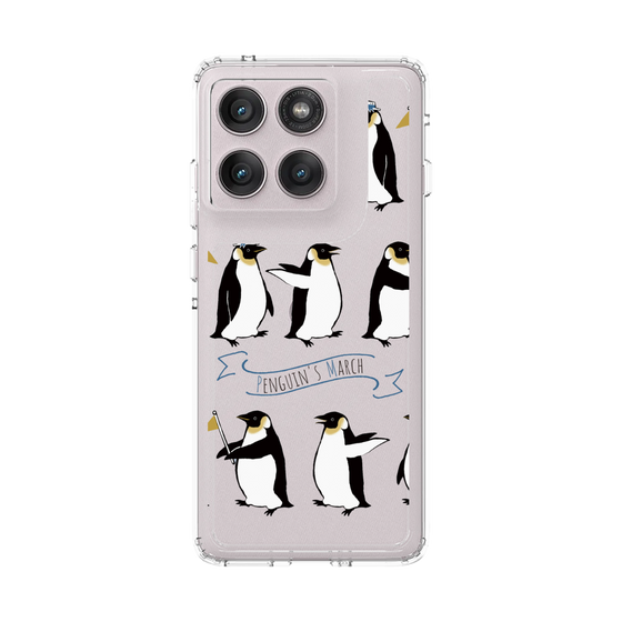 スリムプロテクションケース［ キュートペンギンマーチ ］