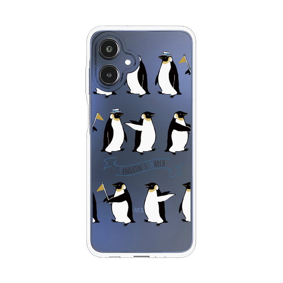 スリムプロテクションケース［ キュートペンギンマーチ ］