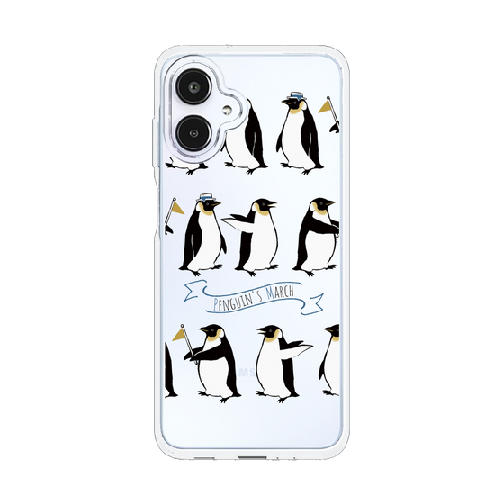 スリムプロテクションケース［ キュートペンギンマーチ ］